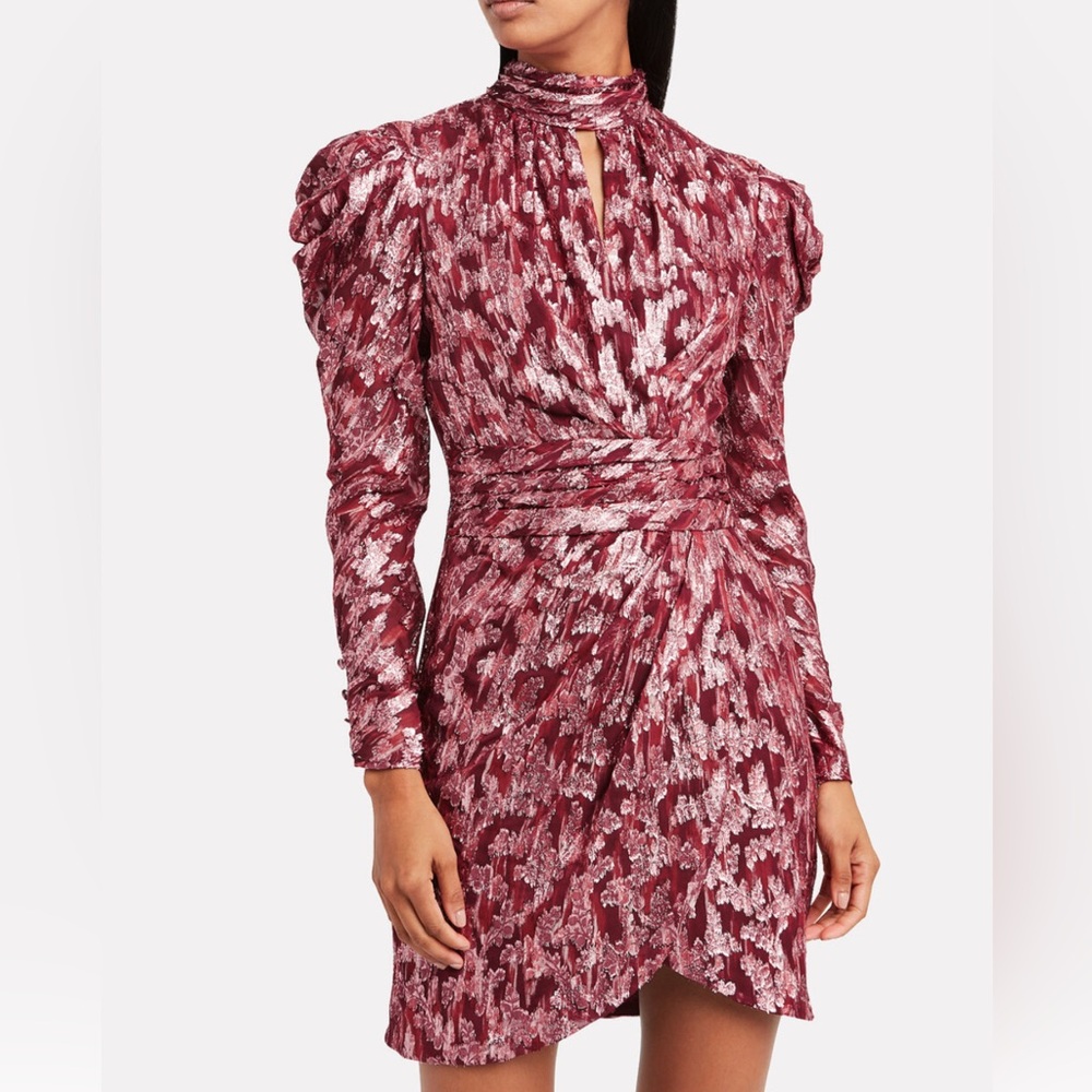 Jonathan Simkhai Pink and Metallic Dress